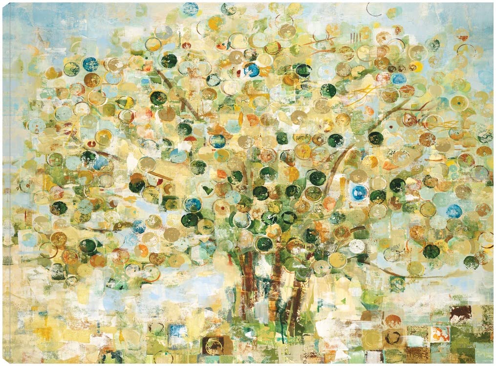 Jill Martin Fine Art Canvas Wall Decor - 32x24 Inches Ready to Hang Abstract Painting for Living Room, Bedroom, Office & More - Perfect for Home Decor & Gift Giving