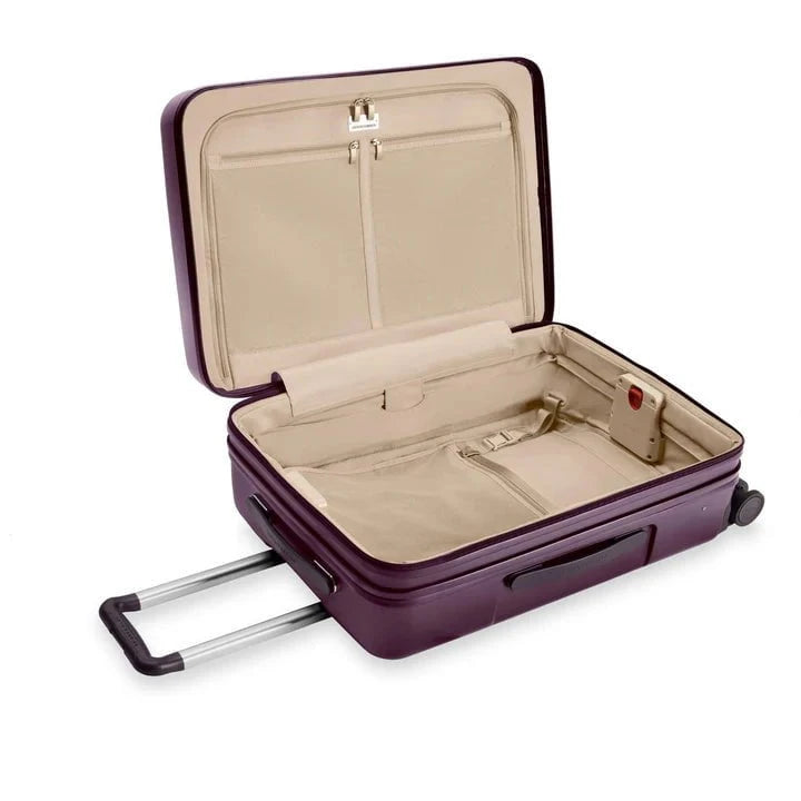Briggs & Riley Sympatico 3.0 Medium Expandable Spinner Luggage - Lightweight Durable Carry-On Suitcase for Business Travel & Vacation | TSA Lock & Smooth Wheels