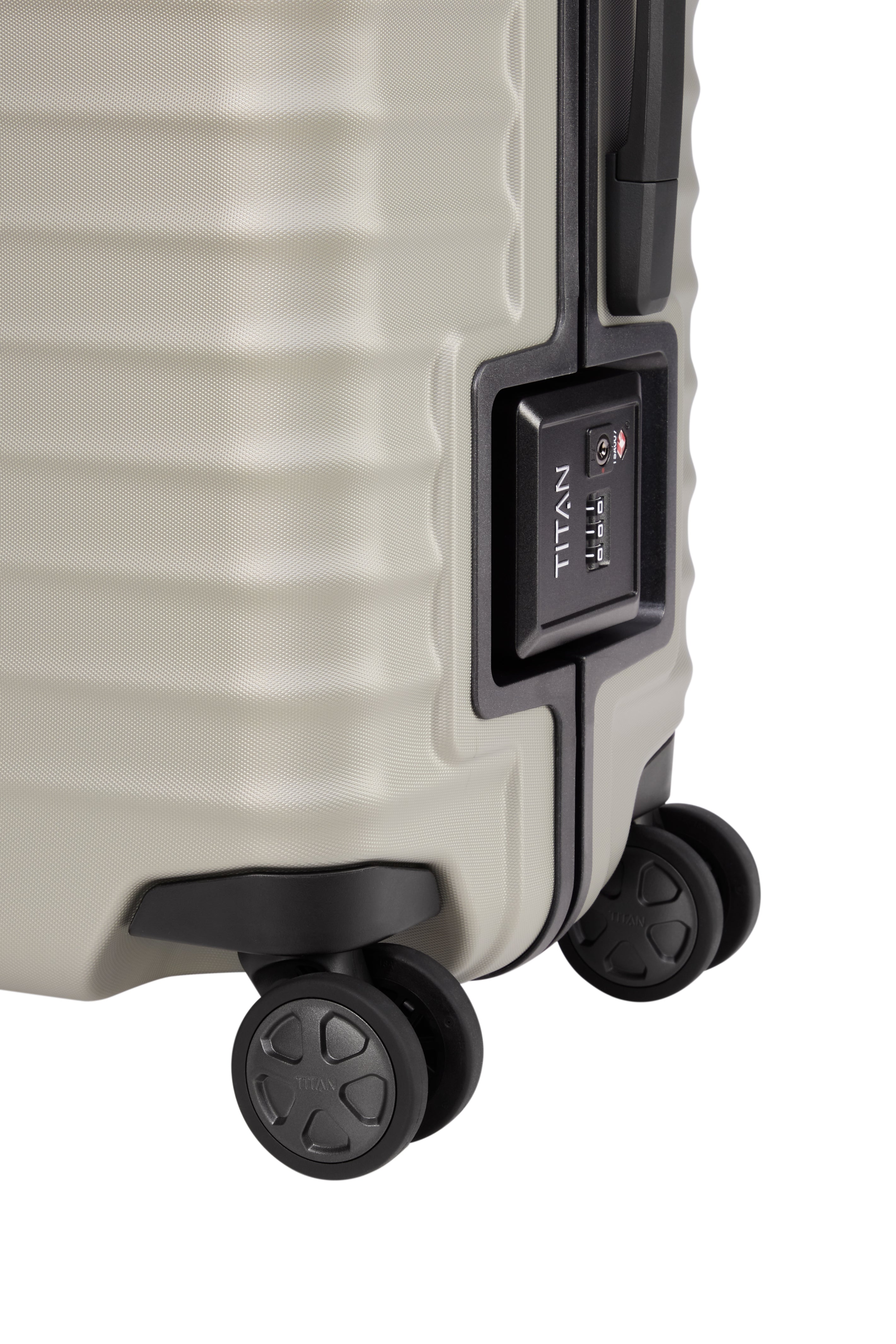 Titan LITRON Frame Trolley M Medium Luggage - Lightweight Carry-On Suitcase for Travel, Business Trips & Weekend Getaways | Durable Spinner Wheels & Easy-Grip Handle
