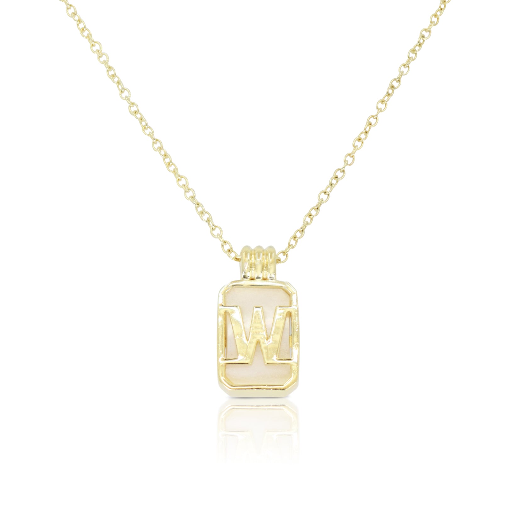 A to Z Gold Initial Necklace for Women - Personalized Alphabet Letter Pendant Jewelry - Perfect Gift for Birthday, Anniversary & Valentine's Day