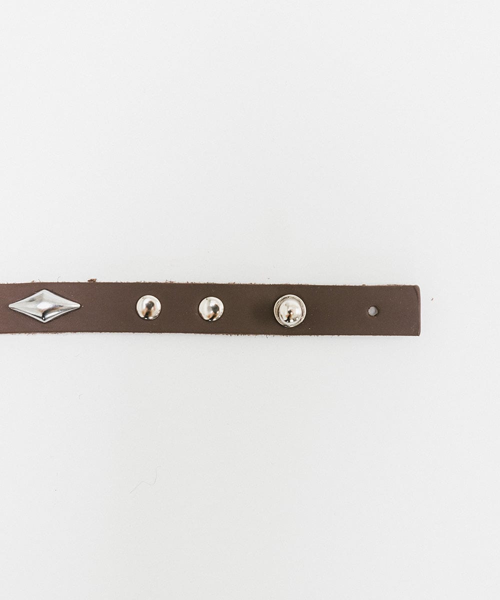 Studded Leather Hat Band for Cowboy Hats - Western Style Accessory for Rodeo, Music Festivals & Outdoor Events