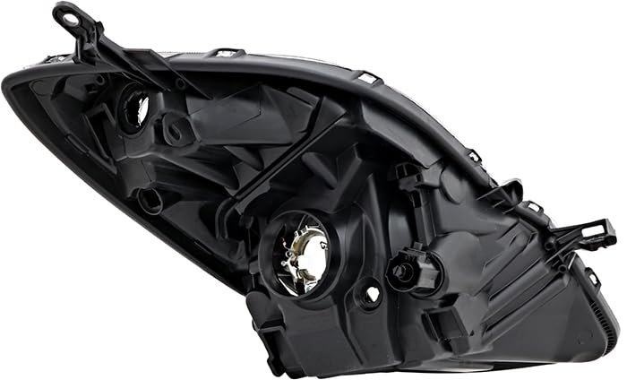 Toyota Yaris Hatchback Headlights Replacement Set - Halogen Headlamp Assembly for Driver & Passenger Side (2009-2011 Models) - Perfect for Night Driving & Foggy Conditions