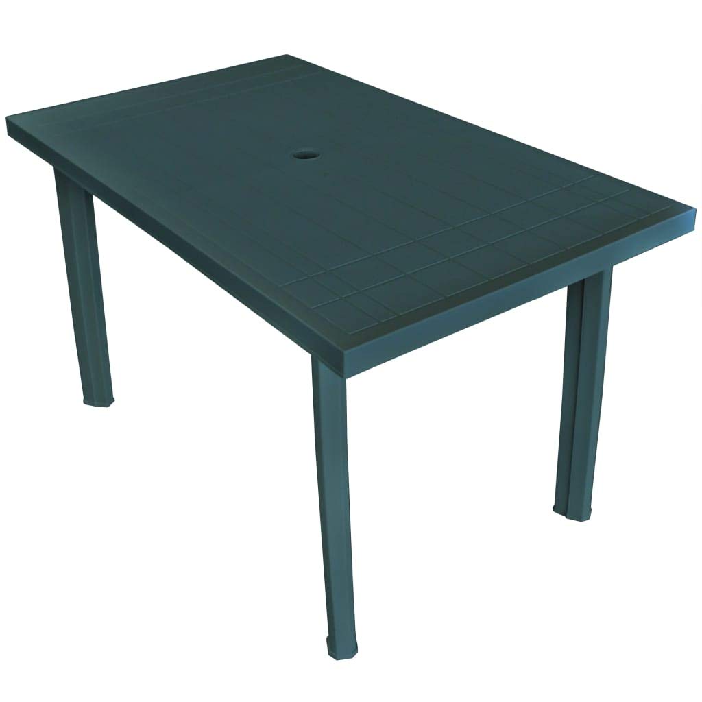Outdoor Rectangle Dining Table - Weather-Resistant Garden Table for 6-8 People - Perfect for Backyard, Patio, Poolside & Outdoor Entertaining | Durable Aluminum/Teak Design for BBQ, Family Gatherings & Summer Parties