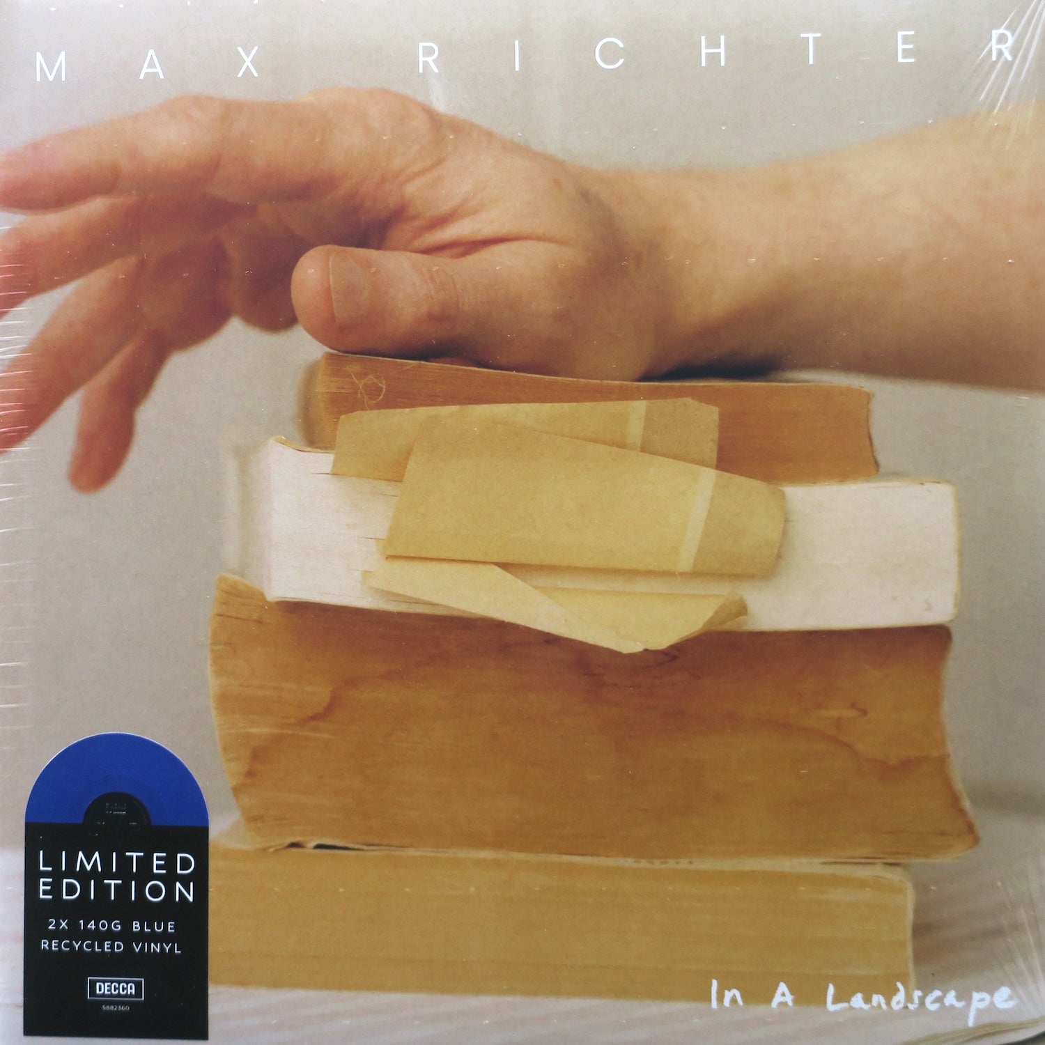 MAX RICHTER 'In A Landscape' BLUE Vinyl 2LP Record - Limited Edition Collector's Item for Audiophiles & Music Lovers - Perfect for Home Listening, Gifts & Vinyl Collections