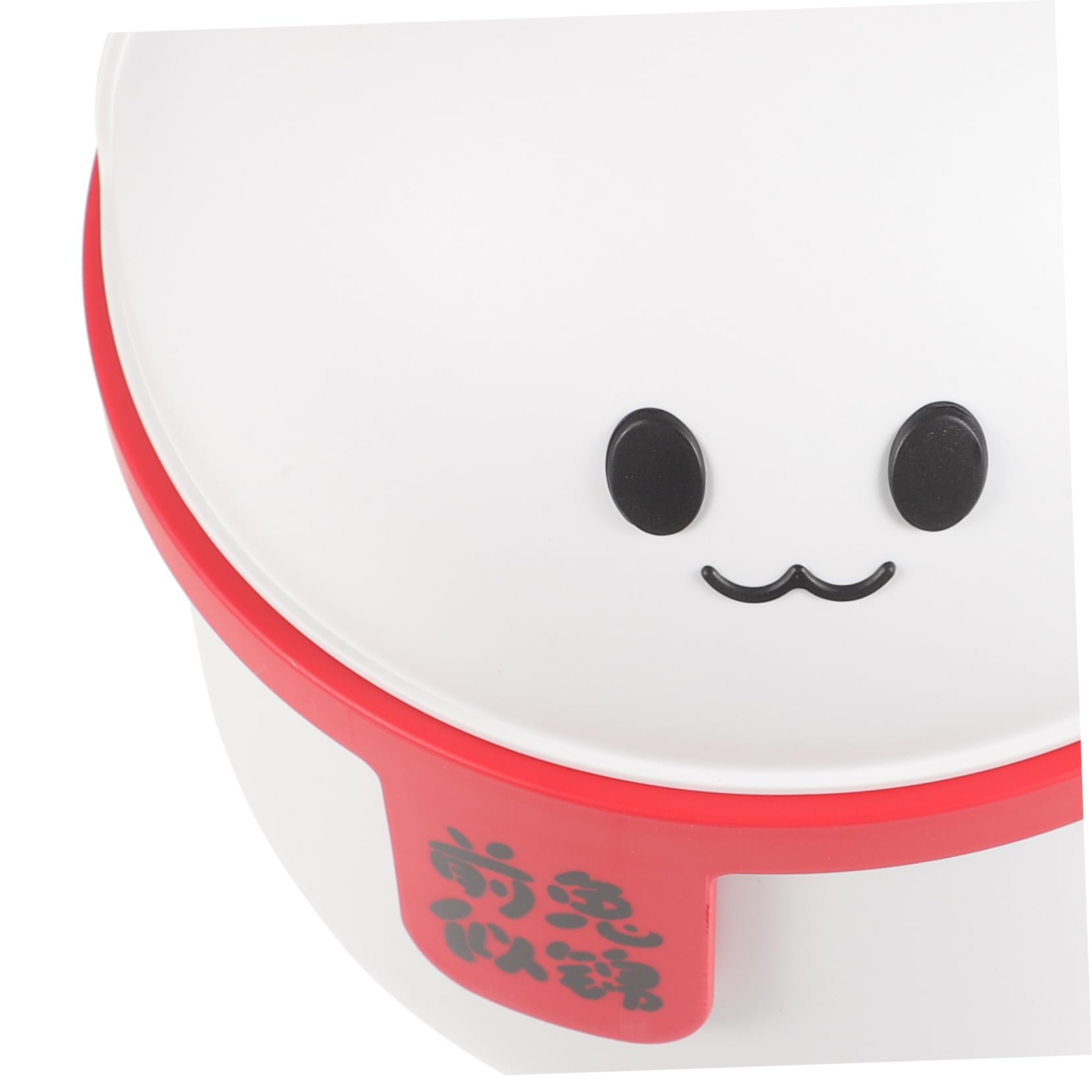 DOITOOL Mini Trash Can with Lid - Small Plastic Waste Basket, Cute Cartoon Rabbit Shape for Home, Office, Vanity & Bathroom - Perfect for Desks, Cars & Countertops