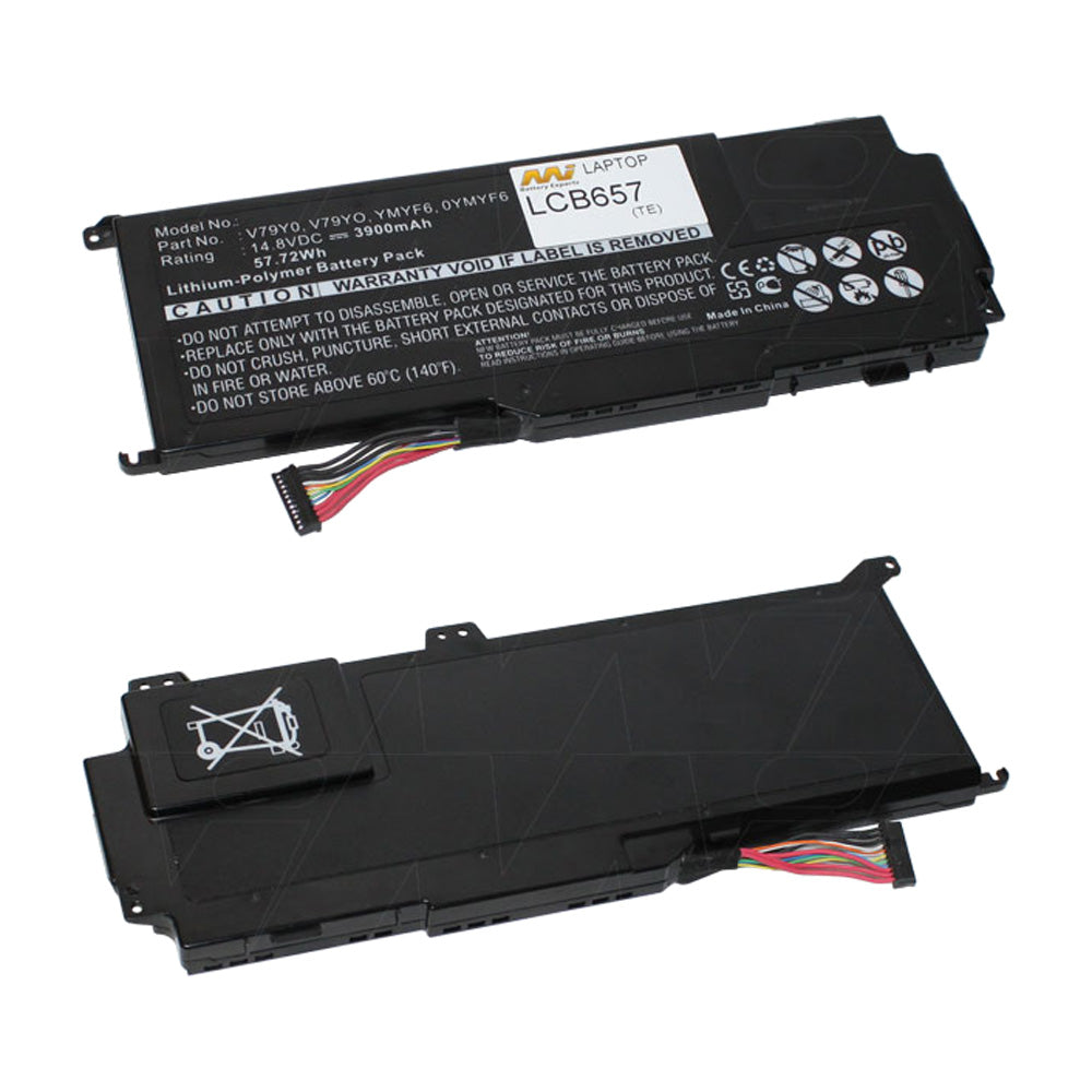 14.8V 57.72Wh 3900mAh Li-Ion Replacement Battery for Tablets - Long-Lasting Power for iPad, Samsung Galaxy Tabs & More (Perfect for Travel, Work & Entertainment)