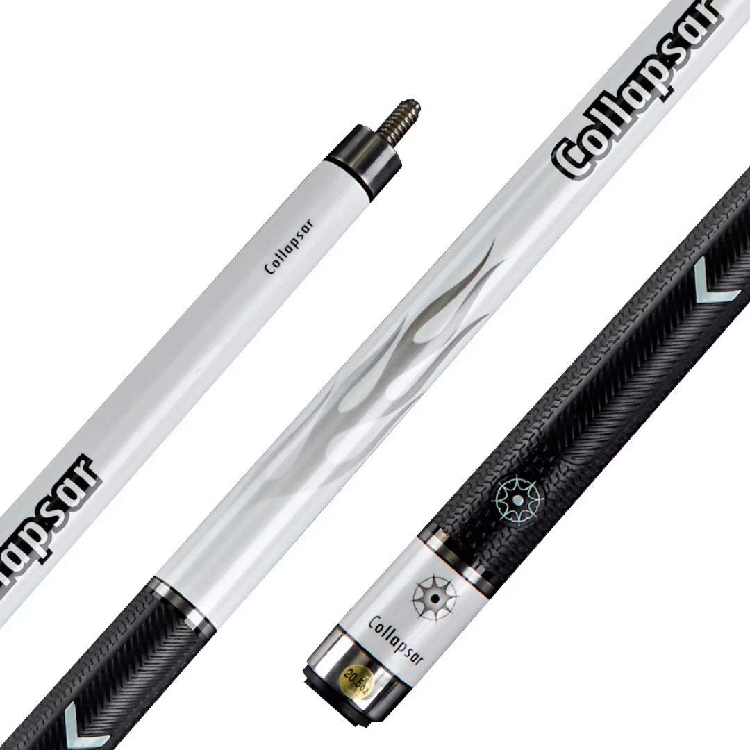 R Series 58-Inch 2-Piece Maple Billiard Pool Cue Stick with PU Grip for Professional and Home Game Rooms