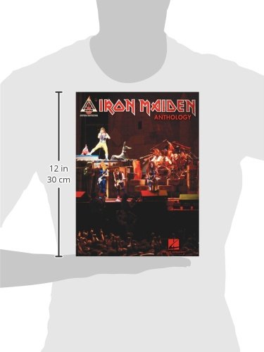 Iron Maiden Anthology - Guitar Recorded Versions Sheet Music Book | Heavy Metal Guitar Tabs & Chords | Perfect for Guitar Practice & Metal Band Performances