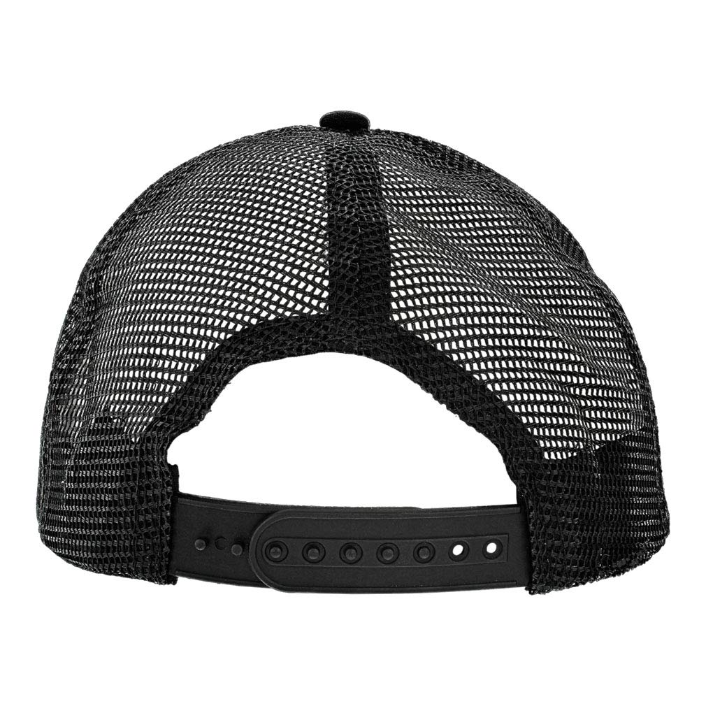 Firefighter First in Last Out Trucker Hat - Adjustable Snapback Cap for Firefighters, EMTs & First Responders - Perfect for Work, Training & Outdoor Activities