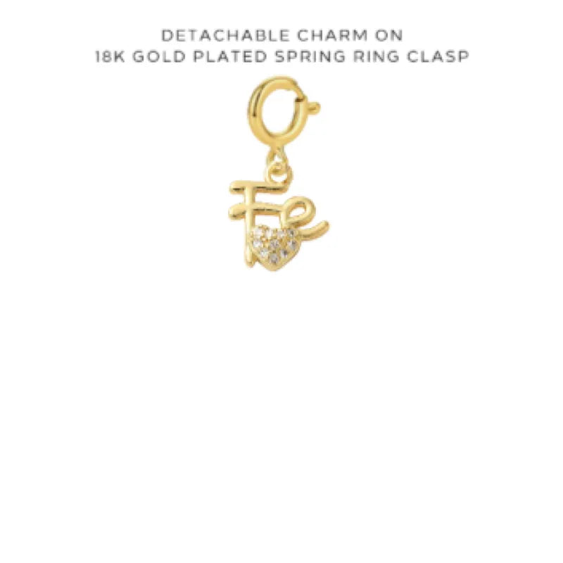 Custom Initial, Number & Assorted Charms with Detachable Clasp - Personalized Jewelry for DIY Bracelets & Necklaces - Perfect for Gifts, Crafting & Fashion Accessories