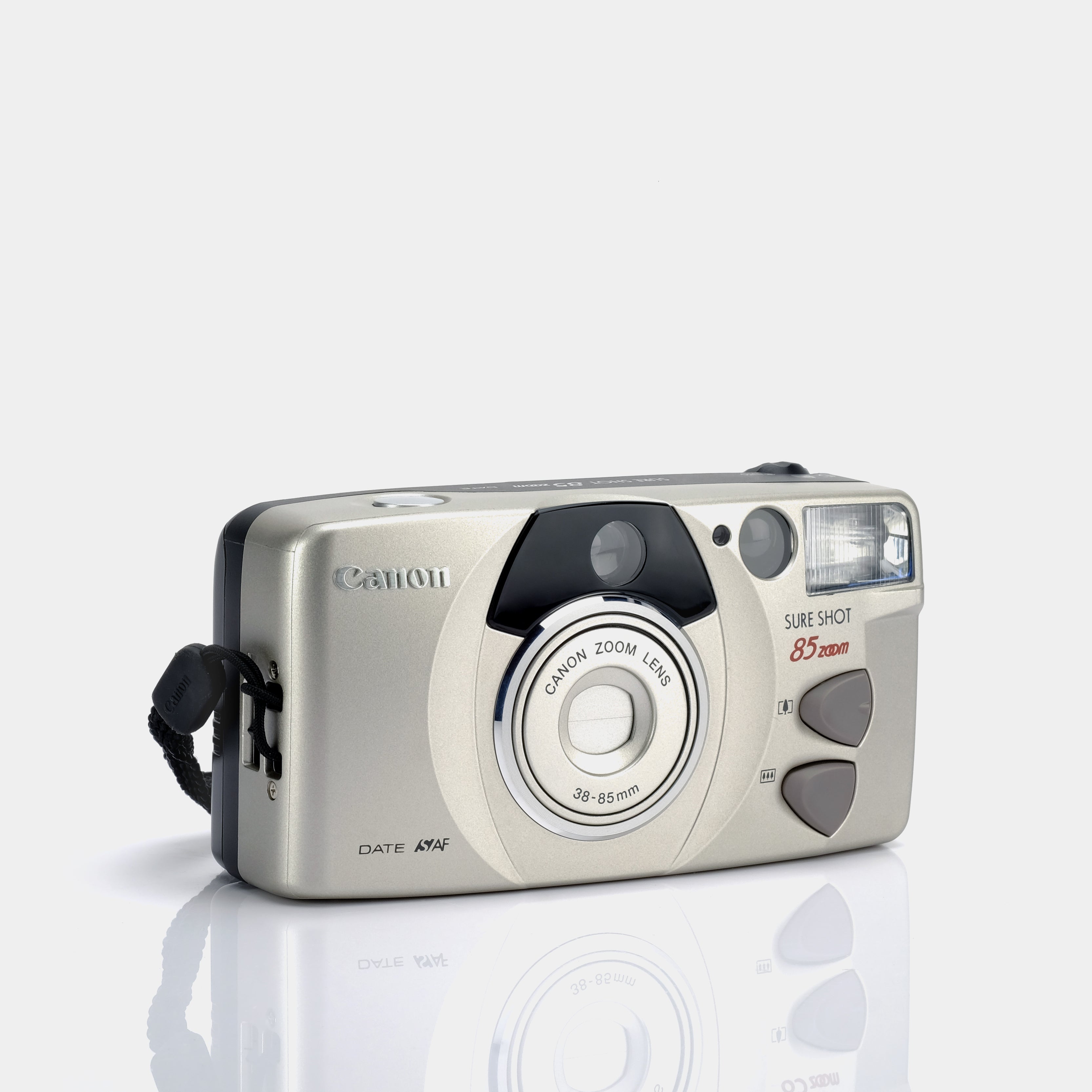 Canon Sure Shot 85 Zoom 35mm Film Camera - Vintage Point & Shoot Camera with 38-85mm Zoom Lens for Travel, Street Photography & Everyday Use