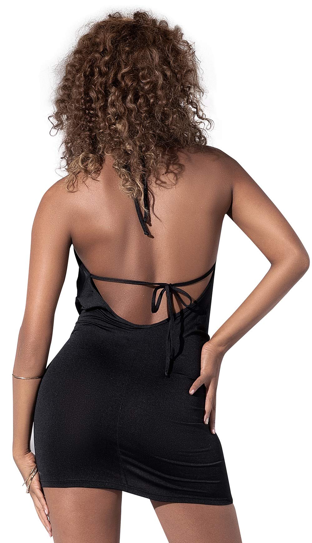 4539 Elegant Black Dress for Women - Perfect for Evening Parties, Weddings & Special Occasions