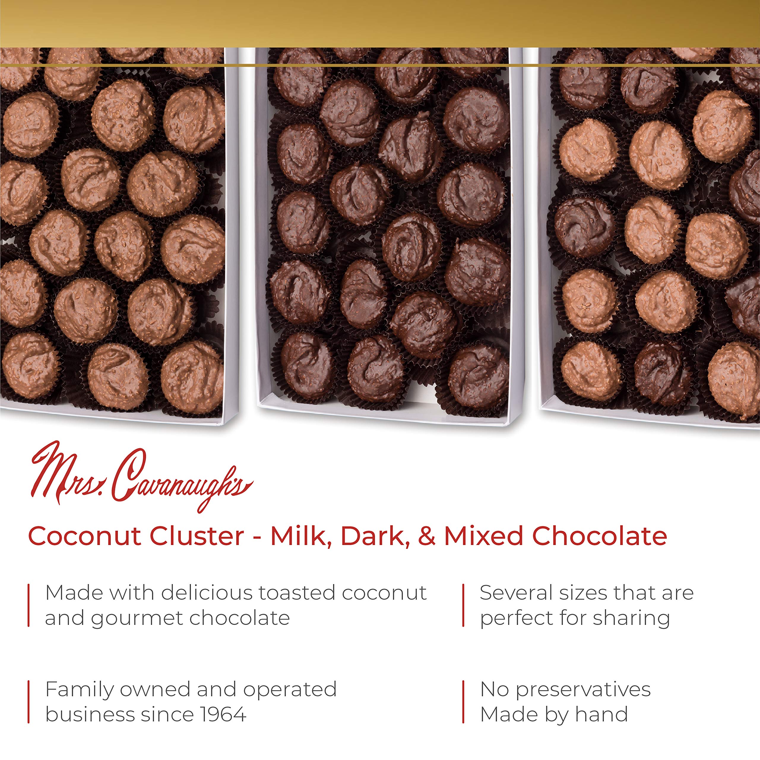 Mrs. Cavanaugh's 3 lb Haystacks Milk Chocolate - Premium Handmade Chocolate Clusters for Gifts, Parties & Holiday Treats
