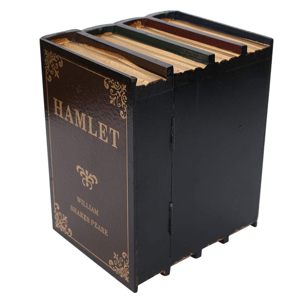 Premium Wood Storage Box - Handcrafted Decorative Wooden Box for Home, Office & Travel - Perfect for Organizing Books, Jewelry & Keepsakes