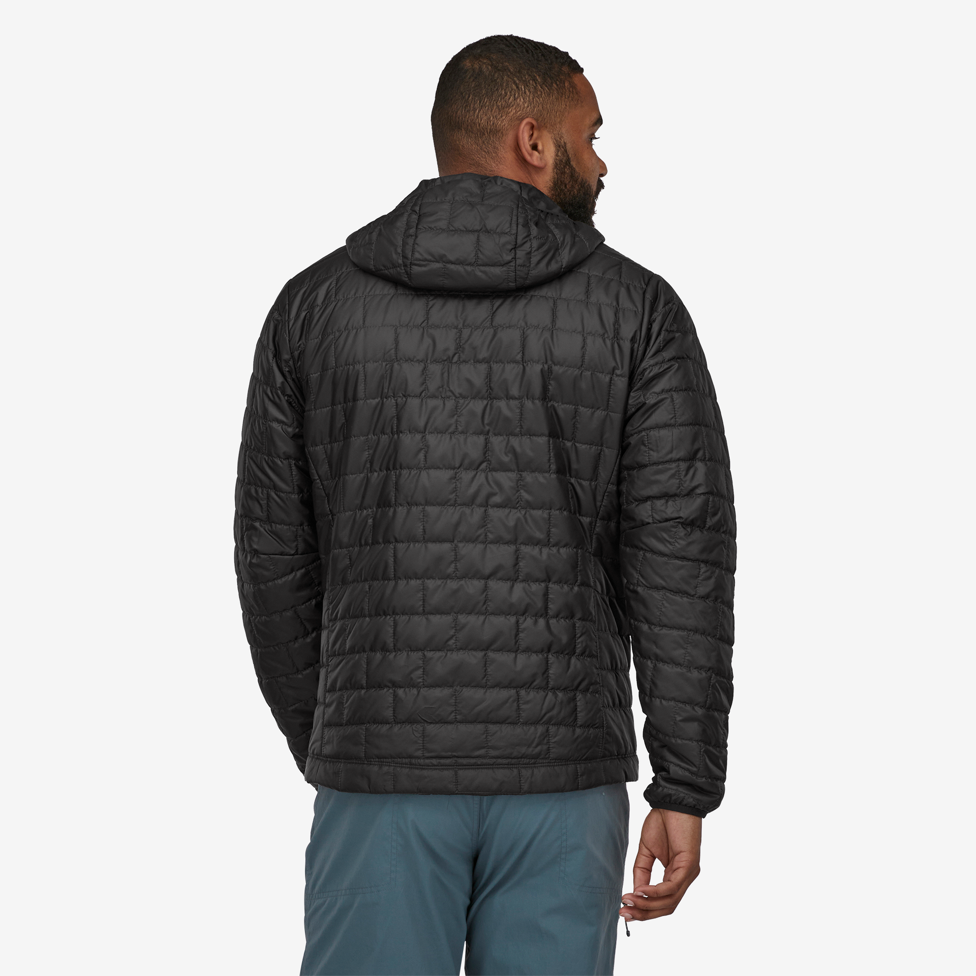 Men's Nano Puff® Hoody - Lightweight Insulated Jacket for Outdoor Activities | Water-Resistant Winter Coat for Hiking, Camping & Everyday Wear