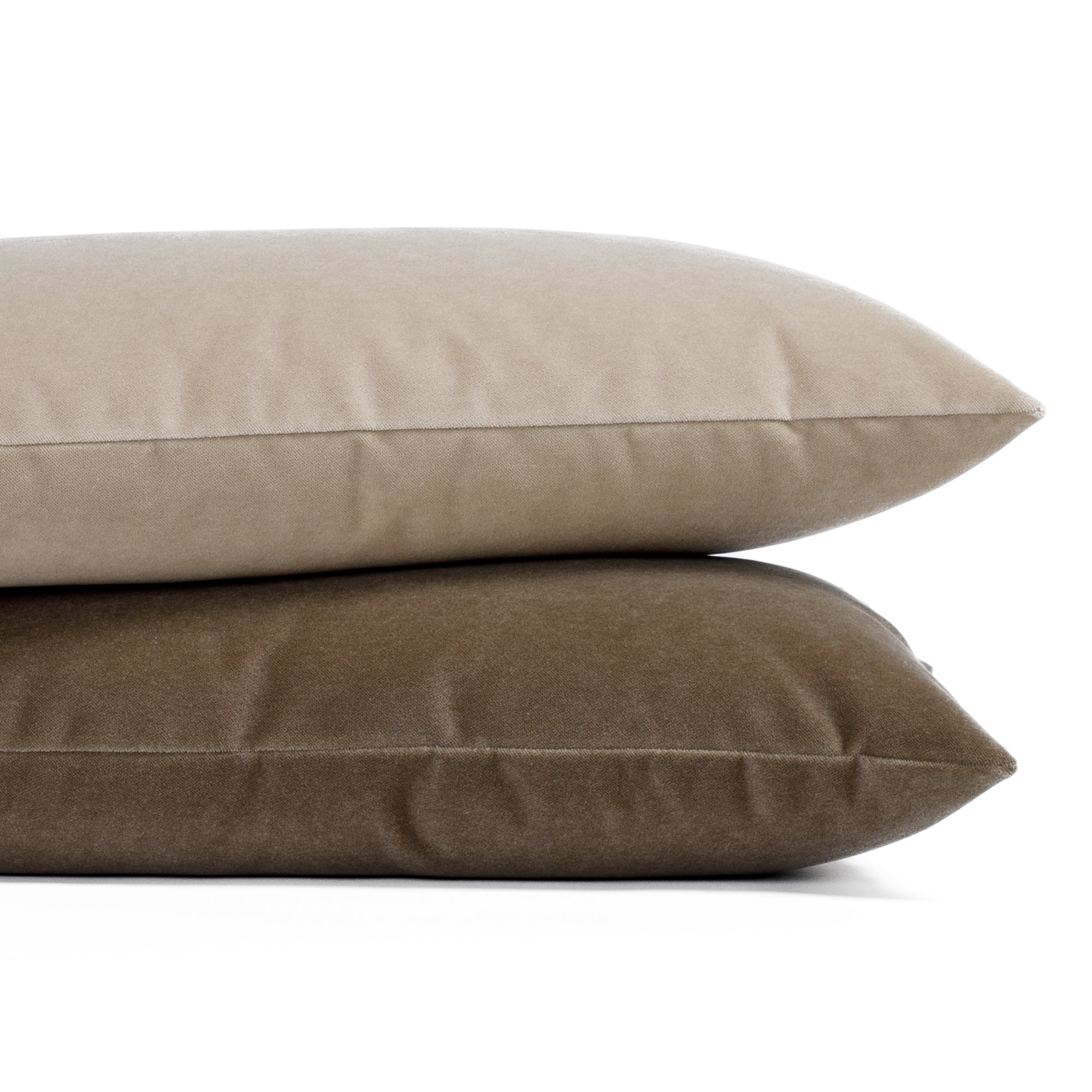 Valentina Velvet 12x24 Lumbar Pillow in Toffee - Soft Support for Sofa, Bed & Office Chair - Perfect for Living Room Decor and Back Pain Relief