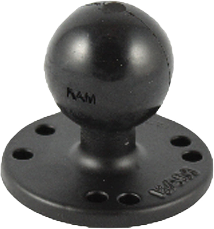 2 1/2 Inch Diameter Base - Heavy Duty Metal Base for Industrial Equipment, Machinery & DIY Projects - Perfect for Workbenches, Shelving Units & Workshop Setups