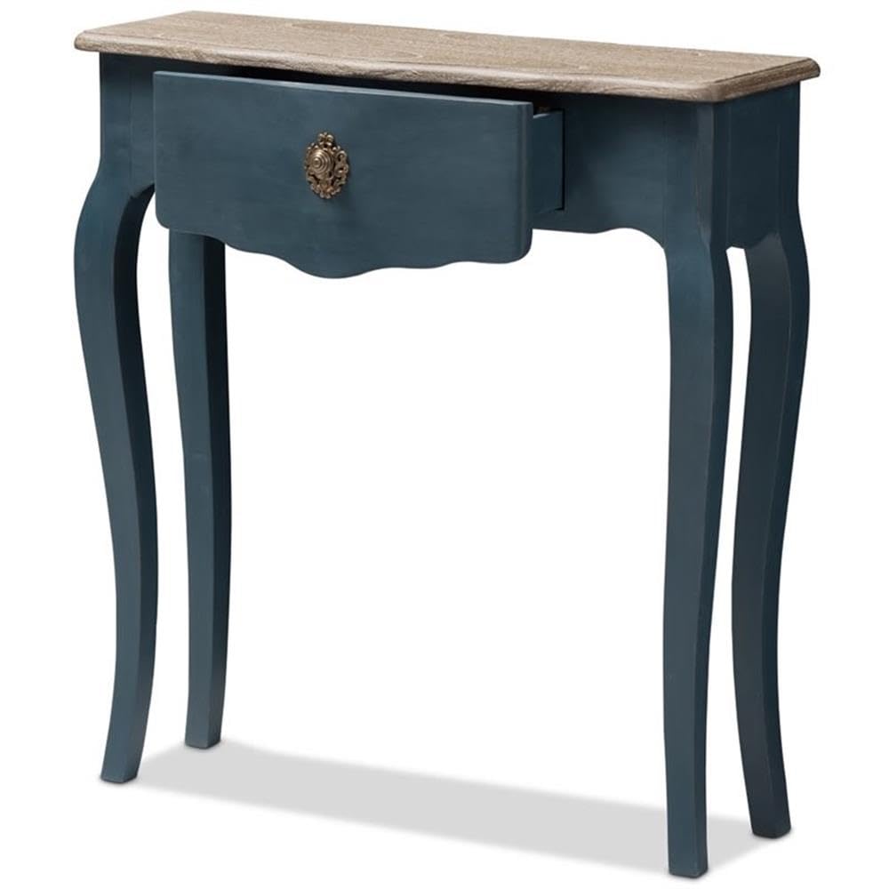 BOWERY HILL Provincial Blue Spruce Console Table - Entryway Sofa Table, Hallway Accent Furniture for Living Room & Bedroom Decor