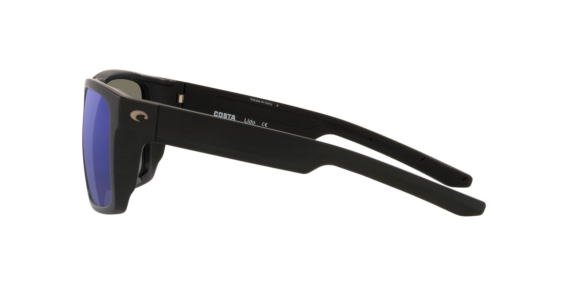 Costa Del Mar Men's Lido Square Polarized Sunglasses - UV Protection, Stylish & Durable for Outdoor Activities, Fishing, Driving & Beach