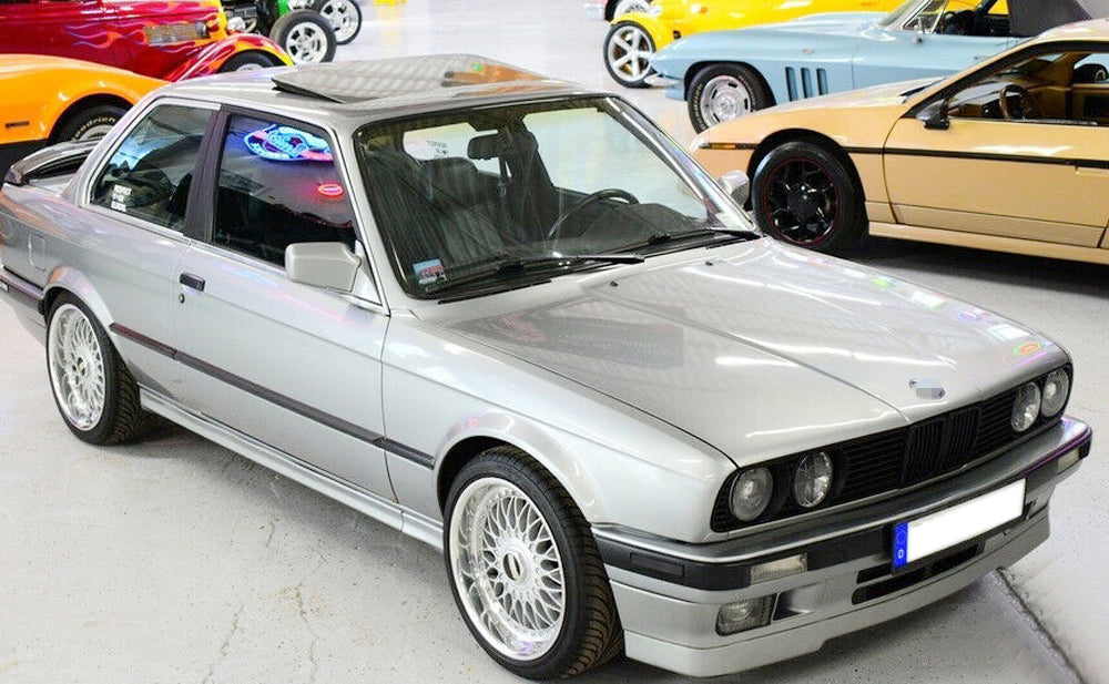 Euro M Tech Style Bumper Side Marker Lamp Housings for BMW E30 3 Series & E34 5 Series - Replacement LED Lights for Enhanced Visibility & Style - Perfect for Night Driving & Car Customization