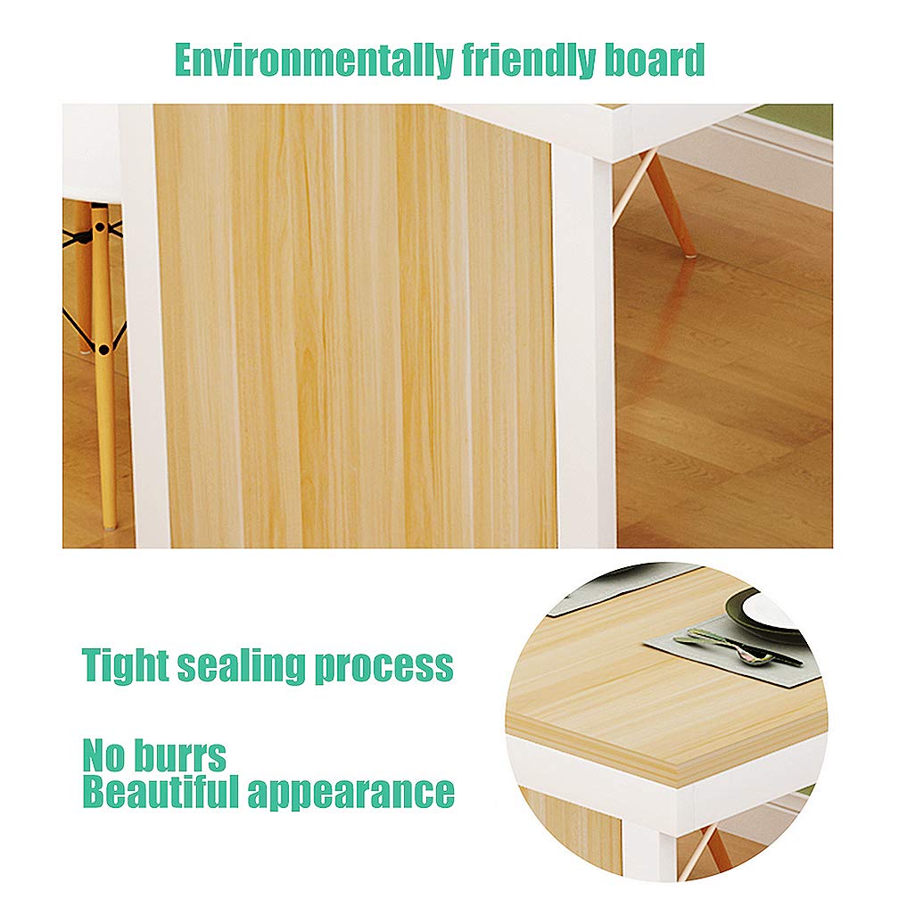 Space-Saving Wall Mounted Folding Dining Table | Convertible MDF Desk for Office, Bedroom & Kitchen | Multi-Functional Fold-Up Computer Desk | Perfect for Small Apartments, Dorms & Tiny Homes