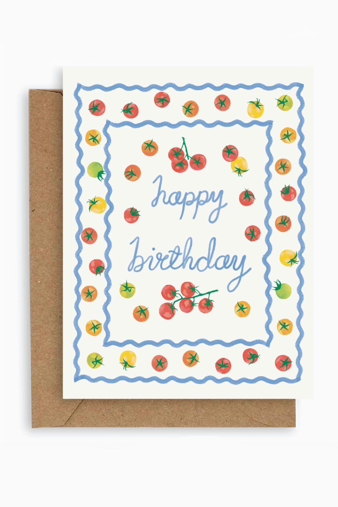 Funny Tomatoes Birthday Card - Unique & Hilarious Greeting Card for Friends & Family - Perfect for Gardeners, Food Lovers & Humor Enthusiasts