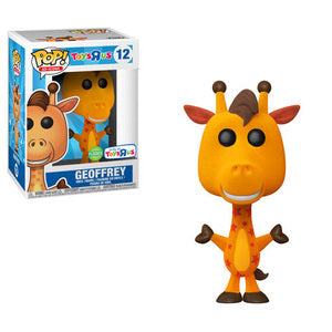 Funko Pop! Vinyl Figure - Geoffrey The Giraffe (Flocked) - Toys R Us Mascot Collectible - Perfect for Shelf Displays & Pop Culture Collections