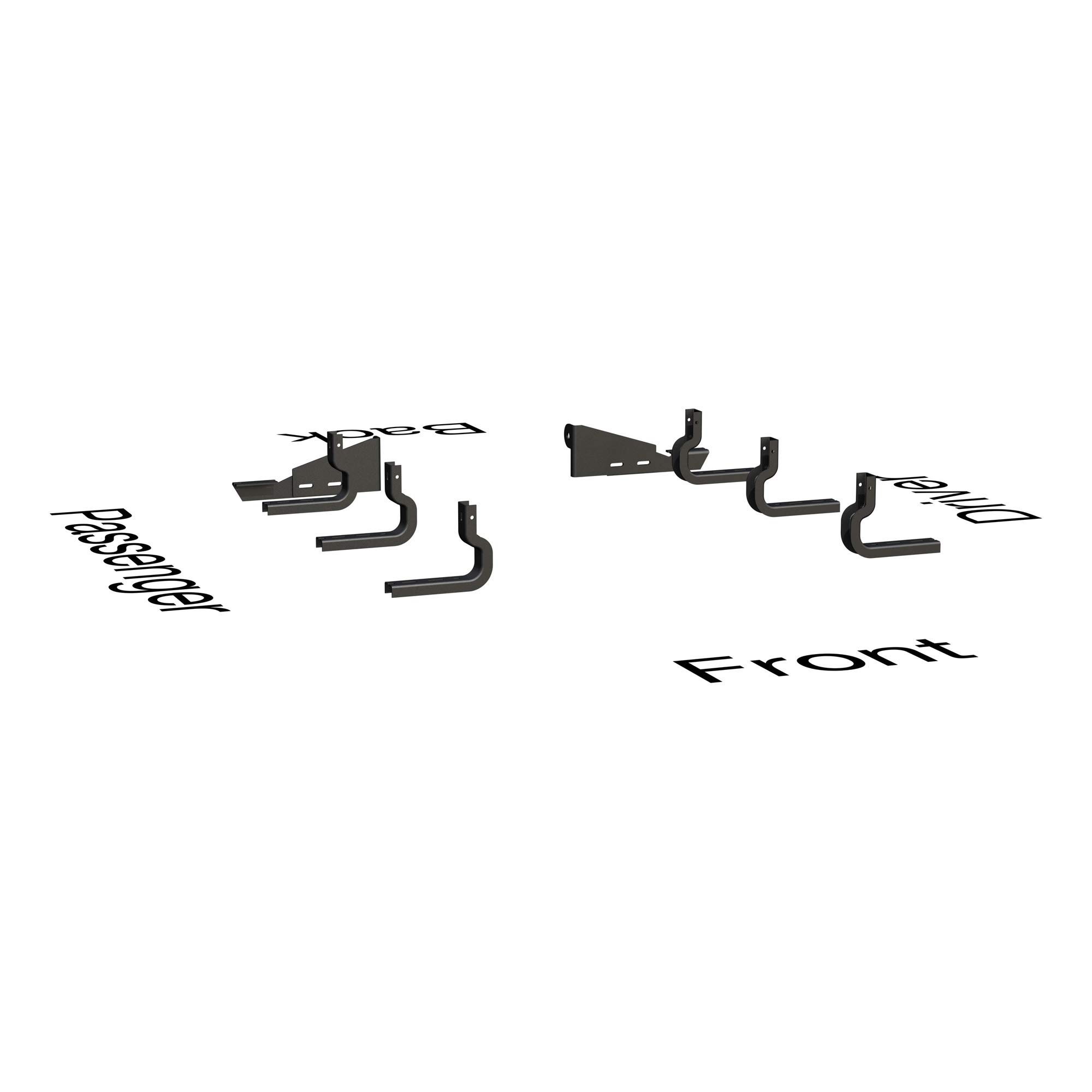 Luverne Truck Equipment (570929) Megastep Mounting Bracket Kit - Heavy Duty Truck Step Bracket for Easy Access & Safety - Perfect for Commercial Trucks, Trailers & Work Vehicles
