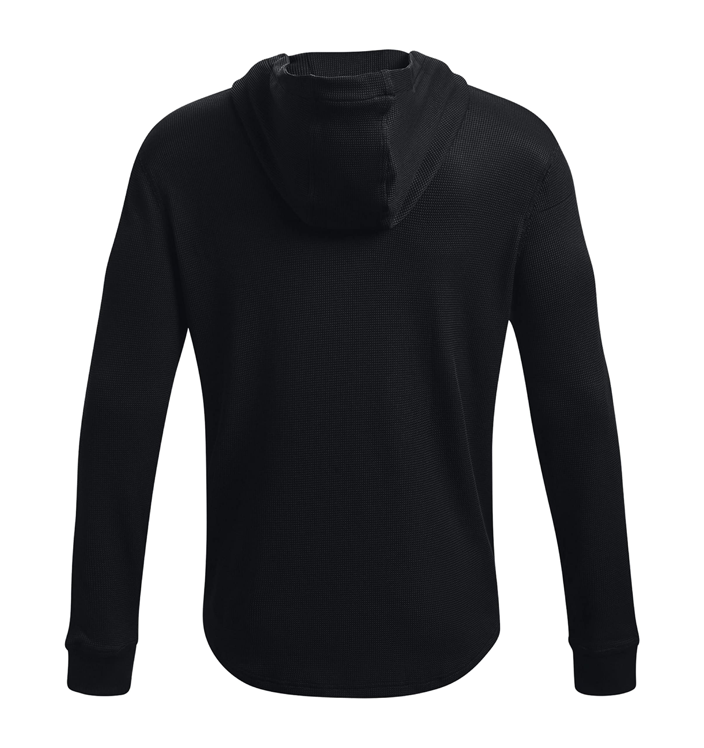 Under Armour Men's Waffle Athletic Hoodie Shirt - Lightweight Performance Pullover for Running, Gym & Training - Moisture-Wicking & Breathable Workout Top for Men