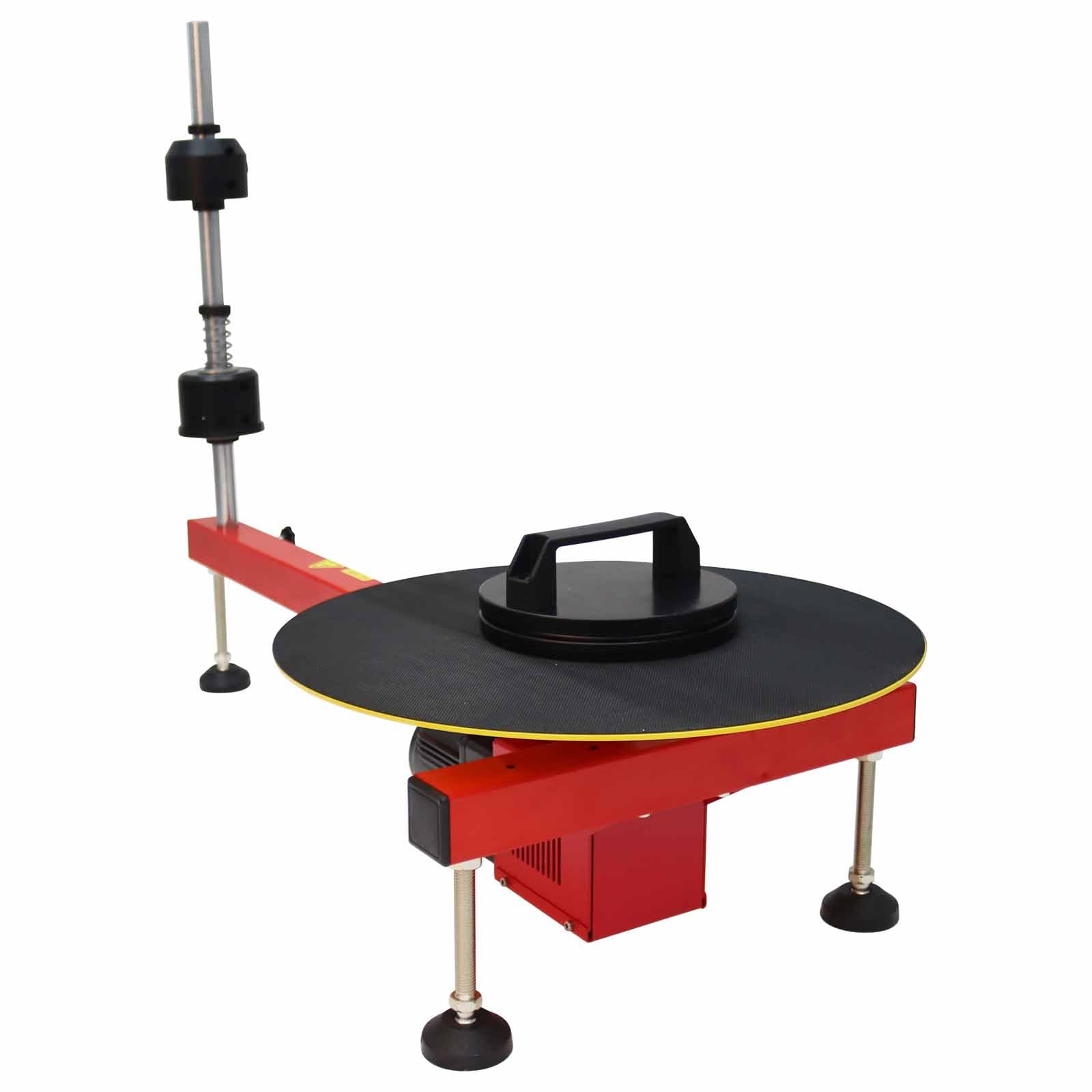 INTSUPERMAI Electric Pallet Stretch Wrapping Machine - 220V Industrial Film Dispenser for Secure Packaging | Ideal for Warehouse, Logistics & Shipping