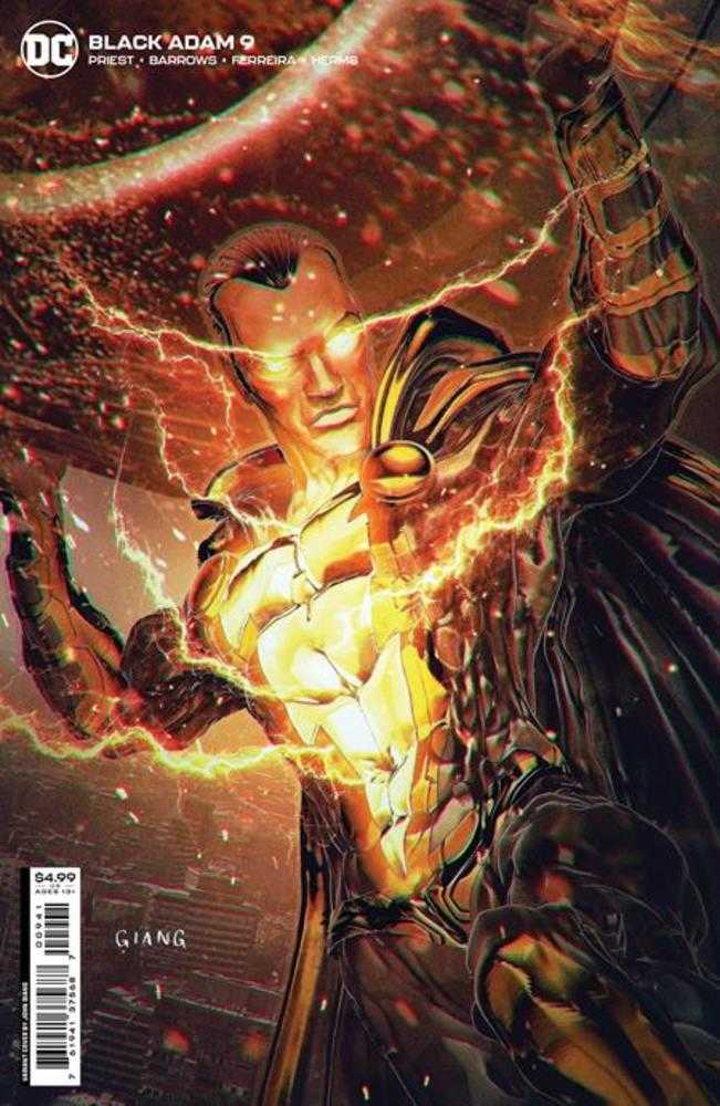 Black Adam #9 (Of 12) Cover C John Giang Variant - Premium Card Stock Comic Book for Collectors & DC Fans | Perfect for Display, Gifts & Comic Book Collections