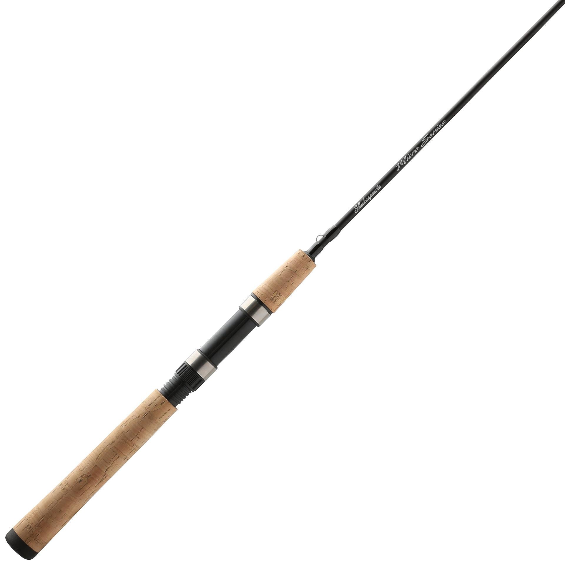 Micro Series Spinning Fishing Rod - Lightweight Graphite Freshwater & Saltwater Fishing Pole for Bass, Trout, and Walleye | Perfect for Shore Fishing, Boat Angling, and Kayak Adventures