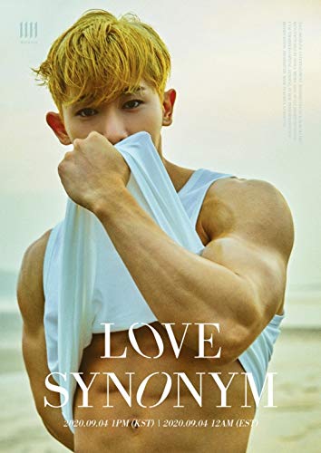 Monsta X Wonho 'Love Synonym #1. Right For Me' 1st Mini Album (56p Photo Book + 32p Lyrics Book + Sticker + Photo Card) | K-Pop Collectible for Fans, Gift Idea, Music Lovers | Perfect for Concerts, Birthday Presents, Display Collections