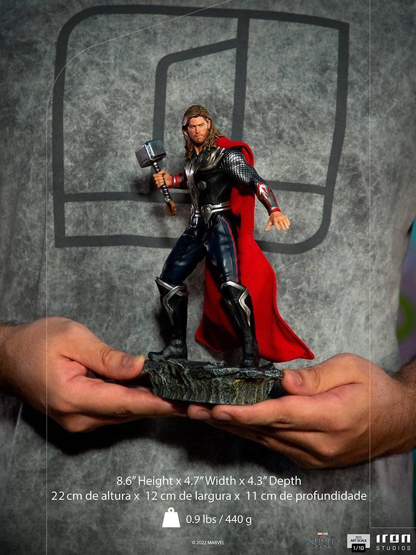 Iron Studios The Infinity Saga: Battle of NY Thor BDS Art Scale 1/10 Statue - Premium Collectible for Marvel Fans & Home Decor Display