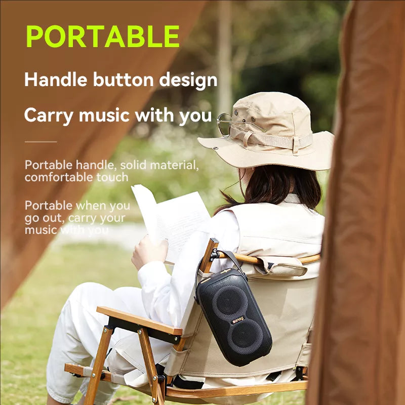 Sanag M40S Pro Wireless Bluetooth Speaker - Portable, Loud, Waterproof for Outdoor, Beach, Pool & Party Use