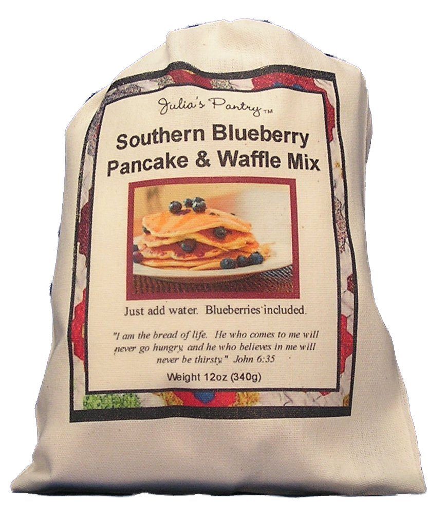 Premium Blueberry Pancake & Waffle Mix with Real Blueberries - All-Natural Breakfast Mix for Fluffy Pancakes & Crispy Waffles - Perfect for Family Brunches, Weekend Breakfasts & Holiday Gatherings