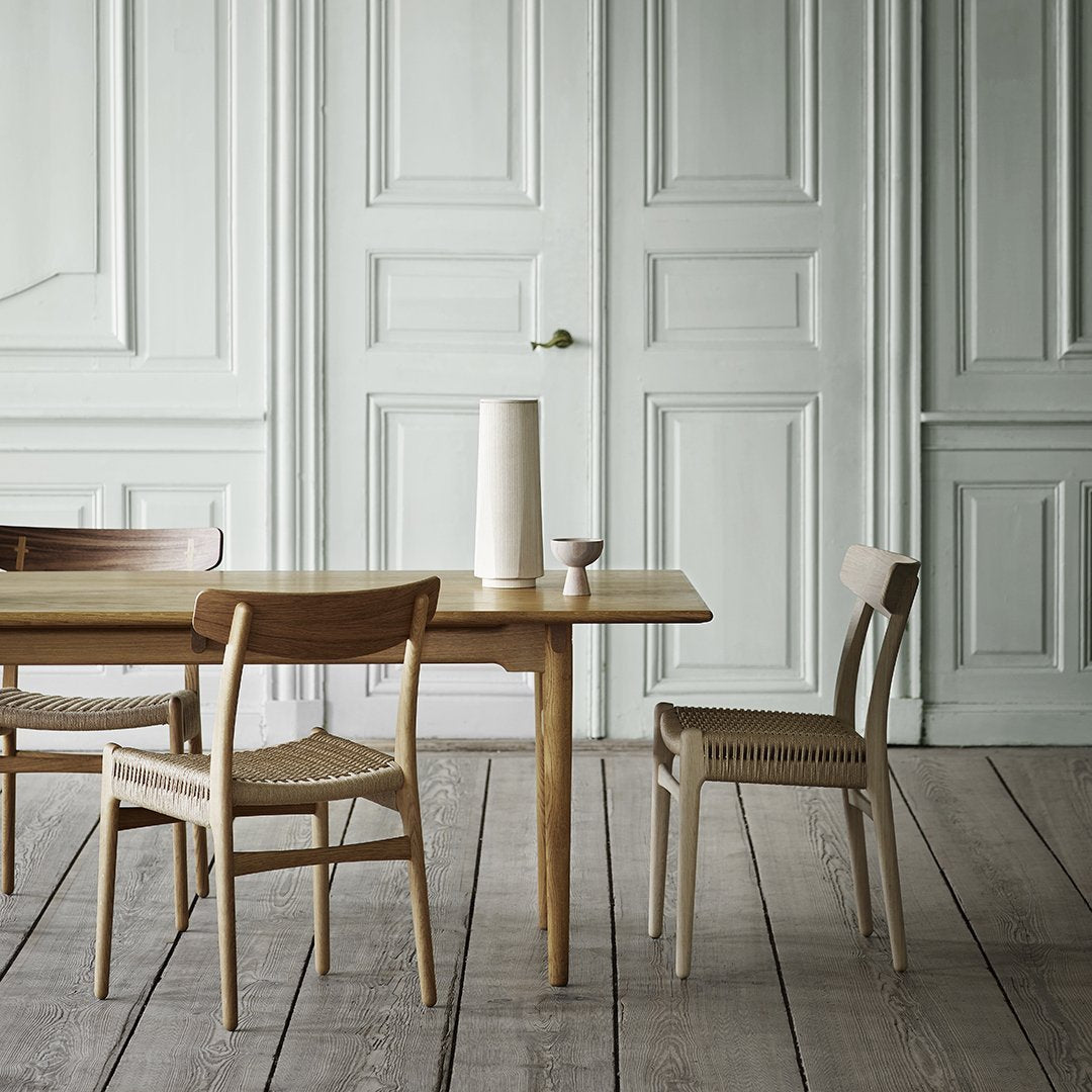 Carl Hansen & Son Wegner CH23 Chair - Mid-Century Modern Dining Chair - Scandinavian Design for Home & Office - Perfect for Dining Rooms, Living Spaces & Workspaces