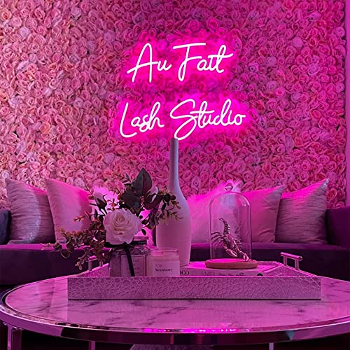 Custom LED Neon Signs for Bedroom Wall Decor - Personalized Neon Lights for Wedding, Birthday Party, Bar & Home Decor (35 Inch, 2 Line Text) - Perfect for Living Room, Nursery, Office & Retail Store Displays