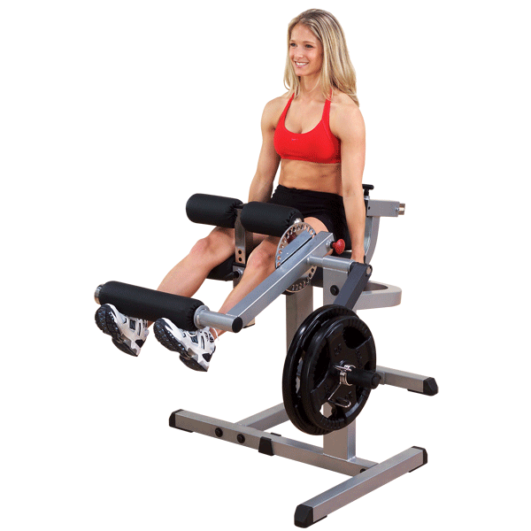 Body Solid CAM Series Seated Leg Extension & Curl Machine GCEC340 - Home Gym Strength Training Equipment for Leg Workouts, Thigh & Hamstring Exercises - Perfect for Home Fitness, Commercial Gyms & Personal Training Studios