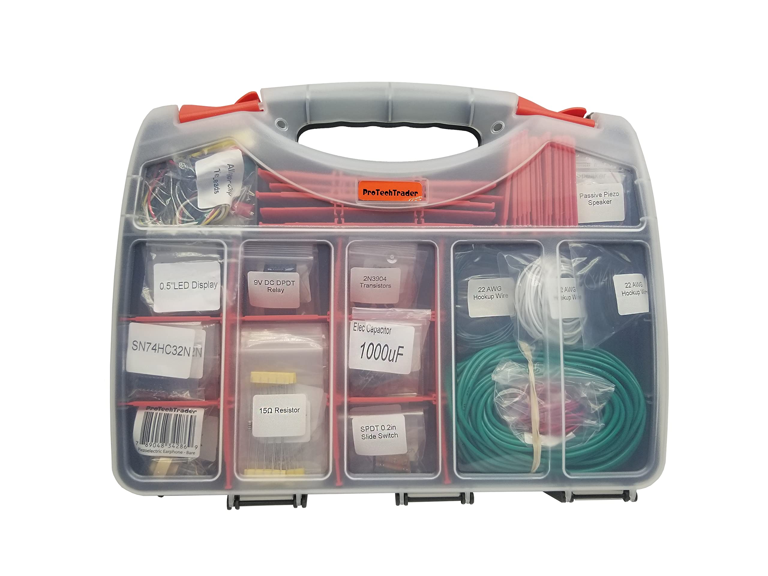 Make: Electronics 3rd Edition Ultimate Kit Bundle - Book & Deluxe Component Packs for Beginners to Advanced | Hands-on STEM Learning, DIY Electronics Projects, Circuit Building Experiments