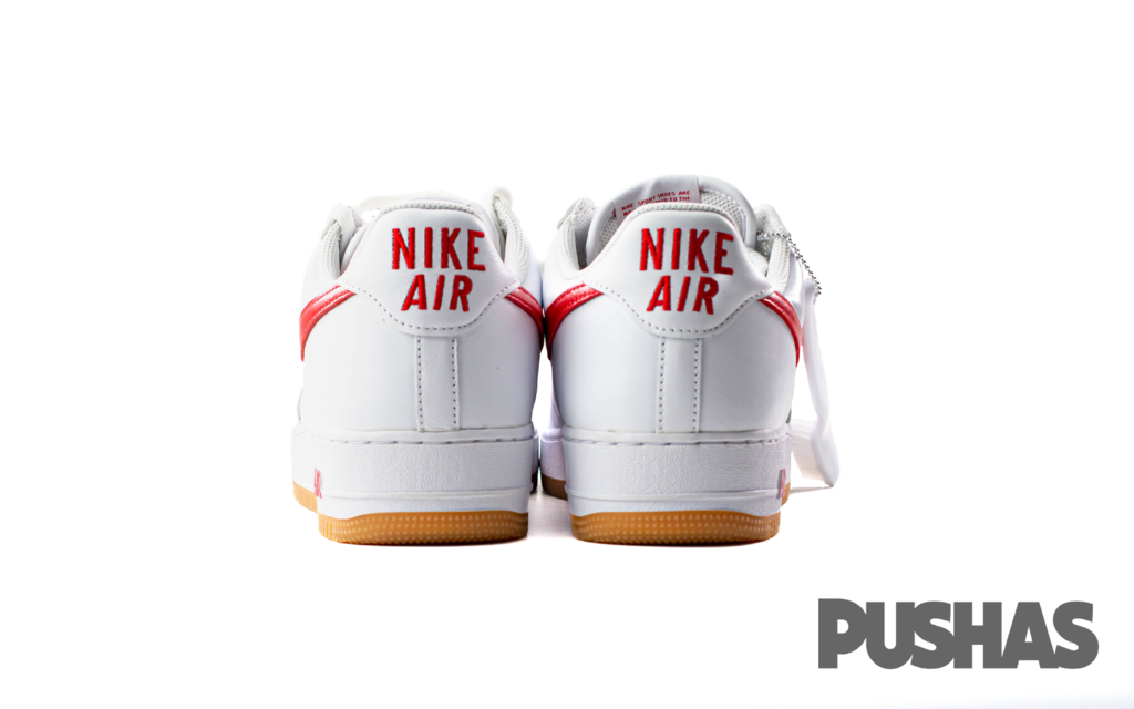 Nike Air Force 1 '07 Low 'Color of the Month University Red Gum' Sneakers (2023) - Men's Basketball Shoes for Casual Wear & Street Style