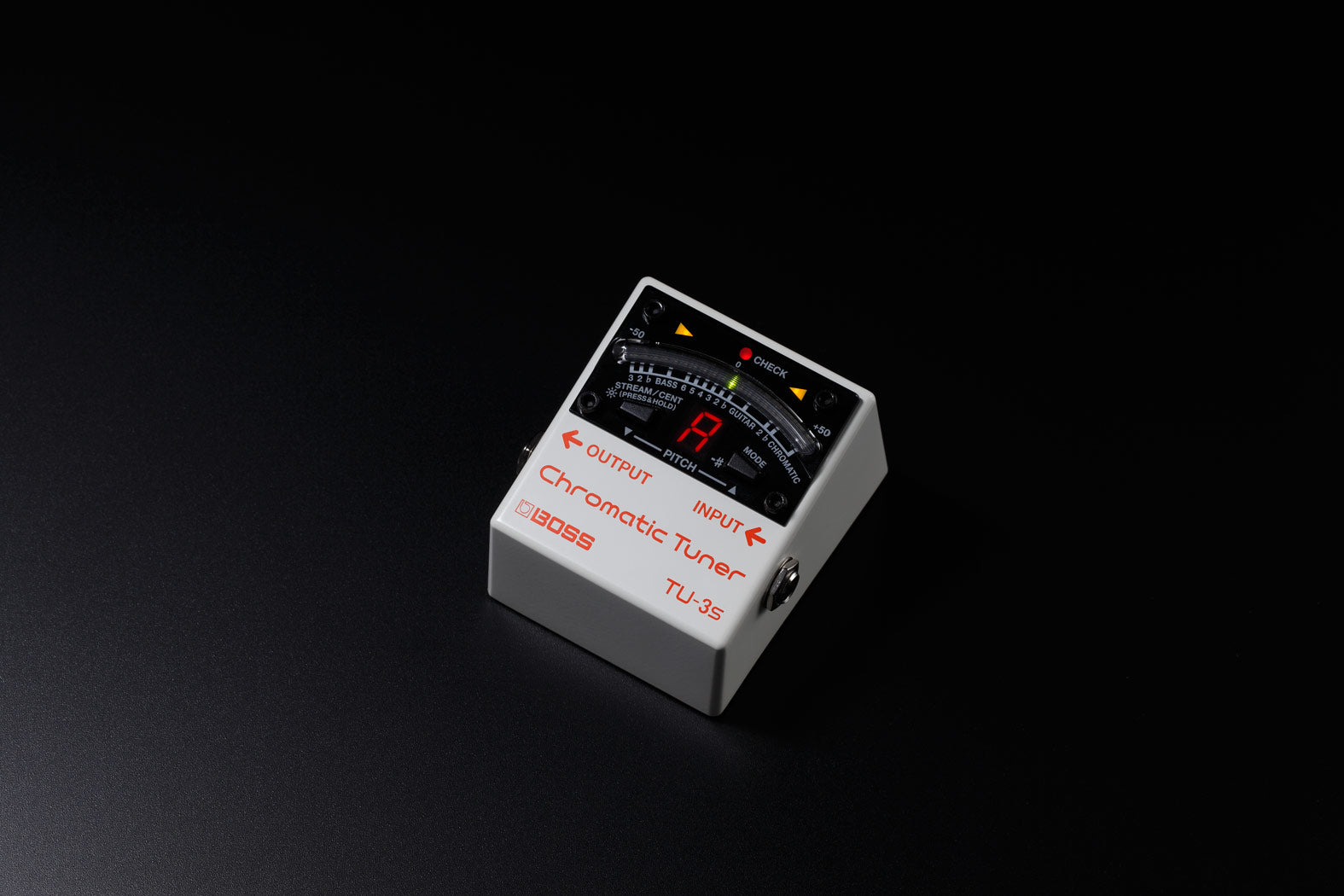 Boss TU-3S Chromatic Pedal Tuner - Compact & Accurate Guitar/Bass Tuner Pedal for Live Performance & Studio Recording