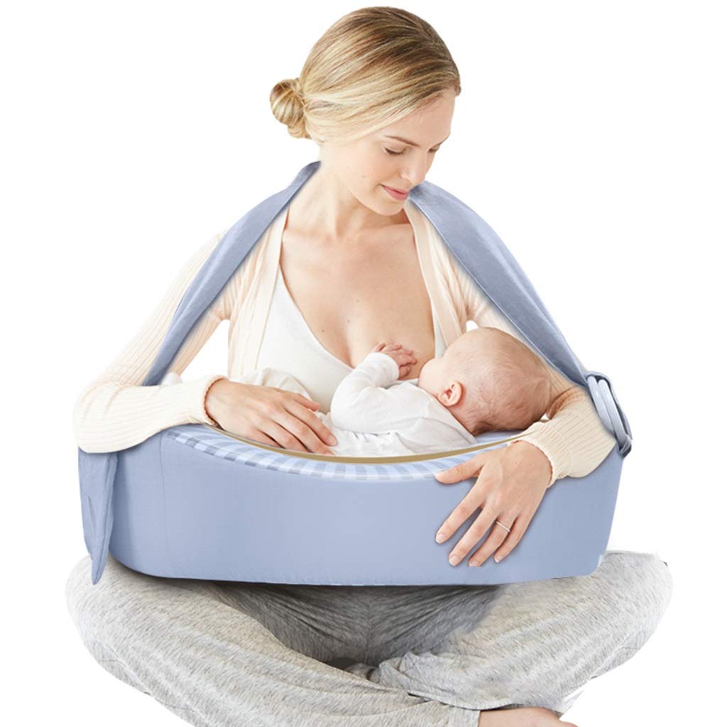 **Best Nursing Pillow for Breastfeeding - Comfortable & Safe Baby Support with Breathable Cover - Perfect for New Moms, Infants & Toddlers - Use at Home, Travel or Office**