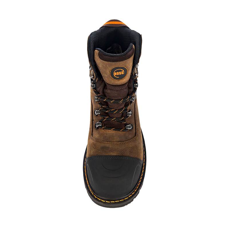 Range 6 Soft Toe Work Boots - Comfortable & Durable Safety Shoes for Construction, Landscaping & Outdoor Work