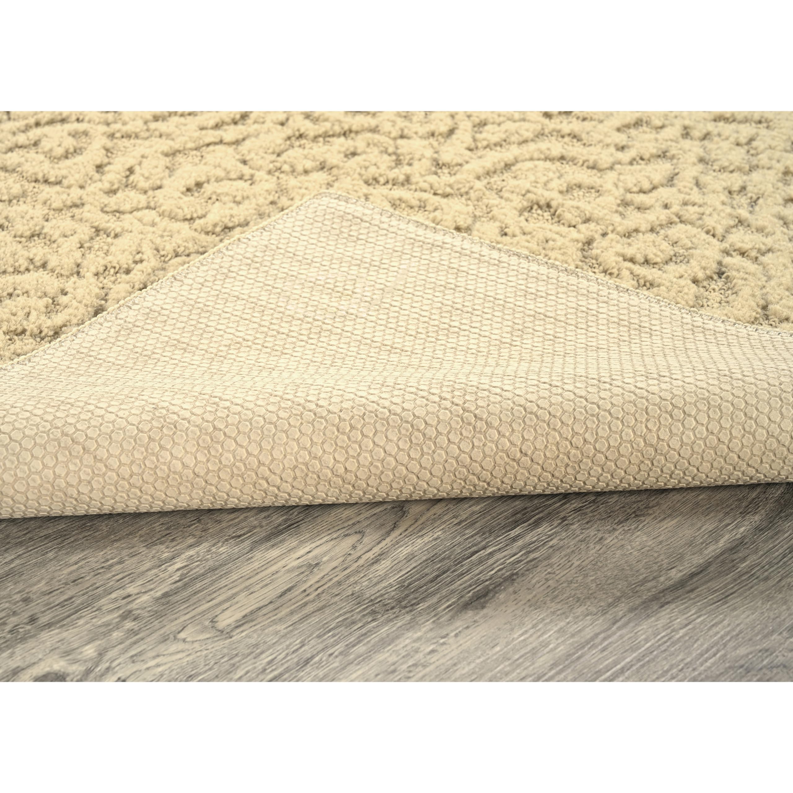 Garland Rug Ivy Area Rug 9x12 Feet Tan - Soft Non-Slip Living Room Rug for Bedroom, Dining Room & Home Decor