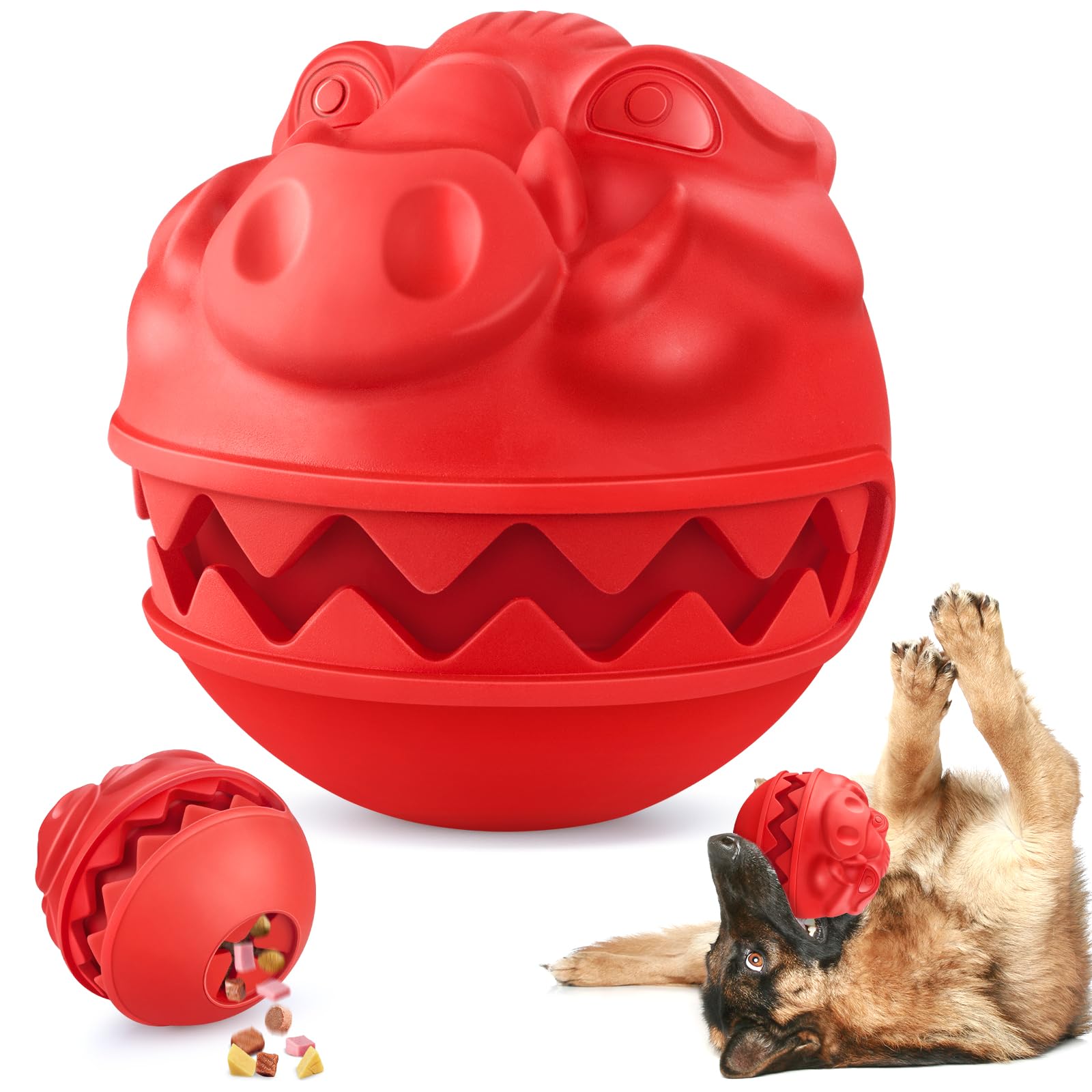 Ultra Durable Dog Chew Toys for Aggressive Chewers - Heavy Duty Chew Proof Toys for Large Breed Dogs - Tough Treat Dispensing Toys to Relieve Boredom | Perfect for Playtime, Training & Mental Stimulation