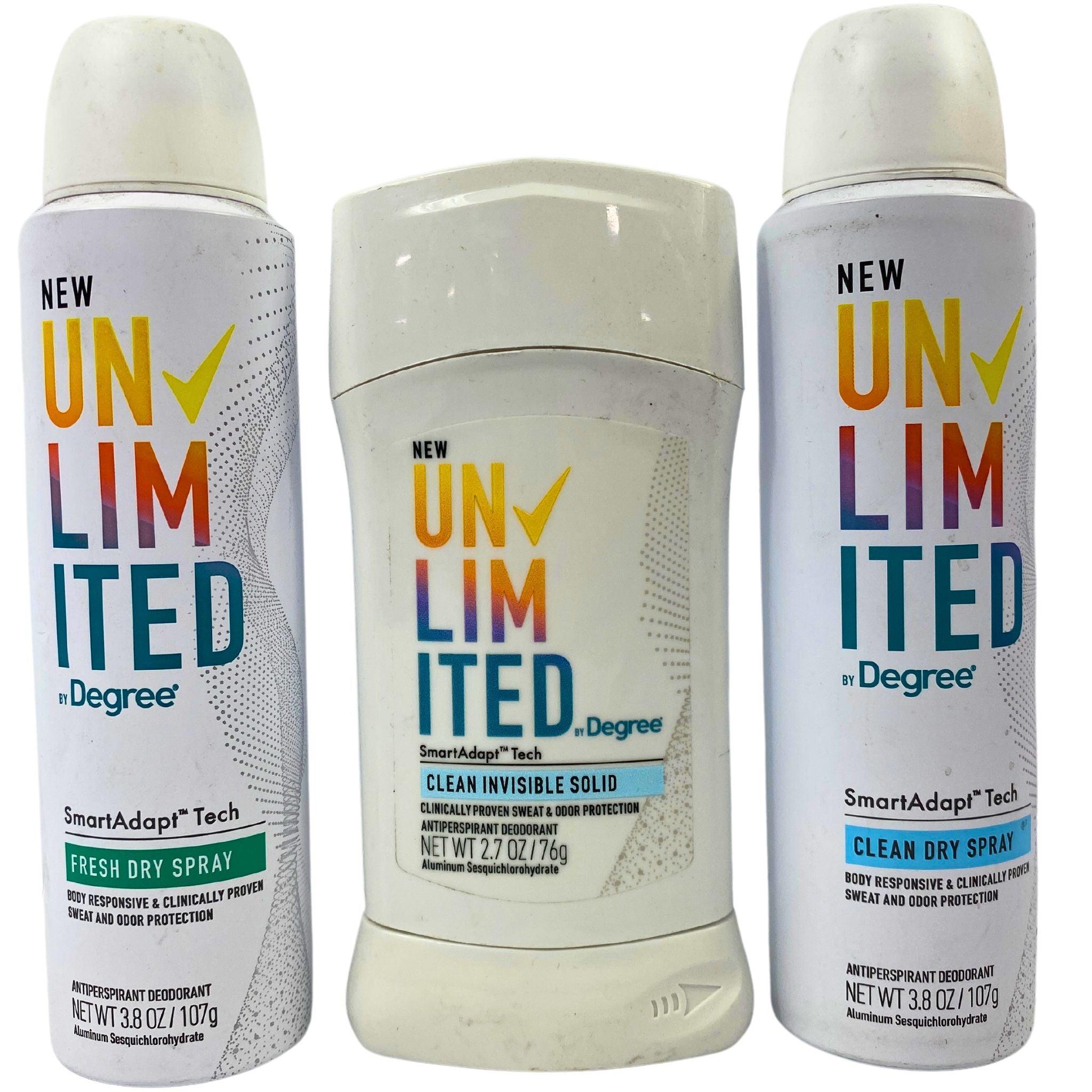 Degree Assorted Deodorant Spray & Bar Set - 45 Pcs Bulk Pack for Men & Women - Long Lasting Odor Protection for Gym, Work & Daily Use