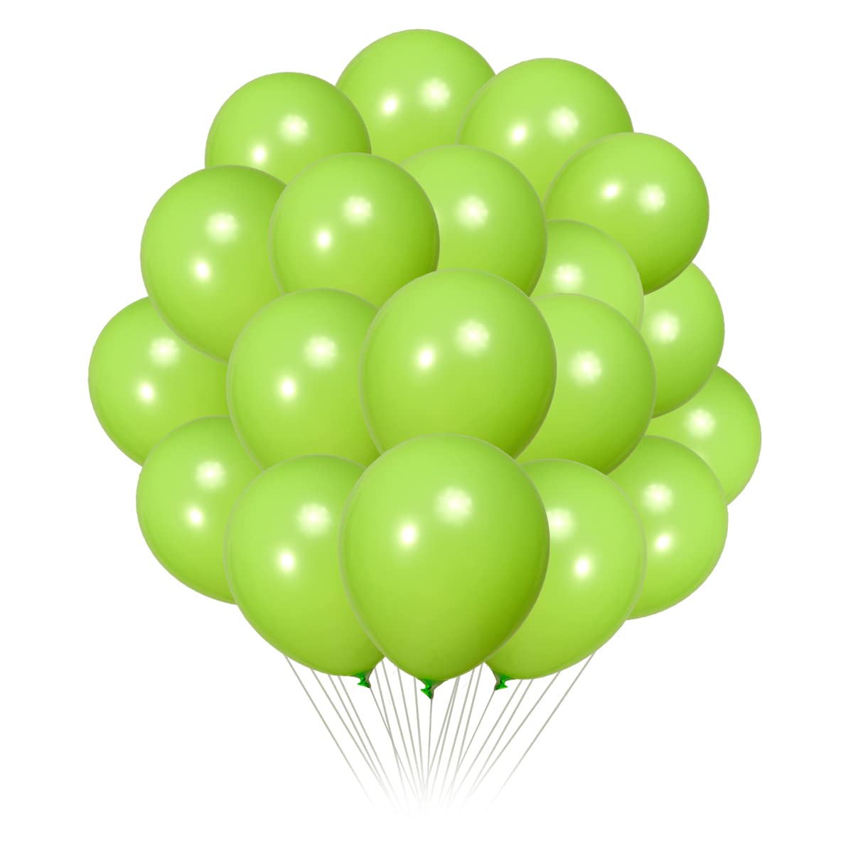 300 Pack 12 Inch Lime Green Latex Balloons Bulk - Party Decorations for Birthdays, Weddings, Baby Showers & Festive Events