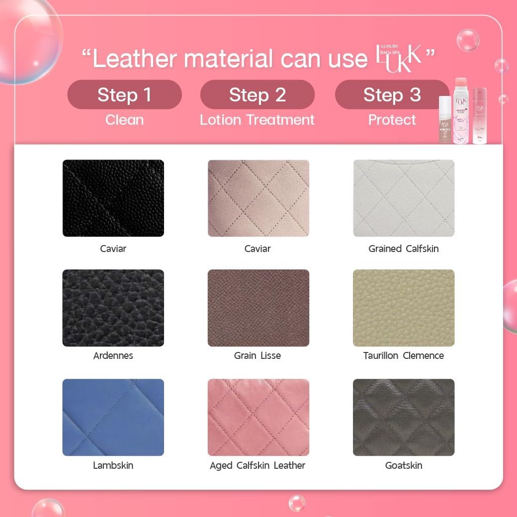 Premium 2-in-1 Leather Cleaner & Conditioner Kit - Nourish, Polish & Protect Luxury Bags, Purses, Handbags, Furniture & Car Seats | Includes Microfiber Cleaning Towel | Restores & Protects Leather Shoes, Jackets & Accessories | Ideal for Daily Care & Deep Cleaning of Leather Goods