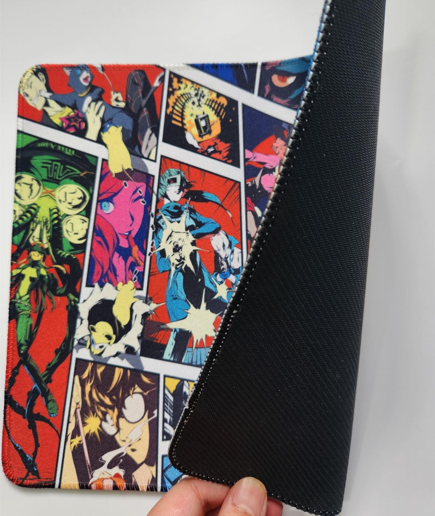 Persona 5 Royal Joker Anime Gaming Mouse Pad - 12x10 Inch Non-Slip Desk Mat for PC, Laptop, Office & Home Use - Cool Gamer Accessory for Computer Work & Video Games
